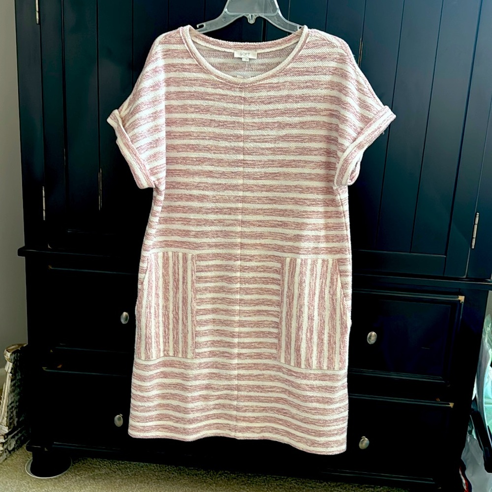 NWT Loft Dress L  (oversized fit)